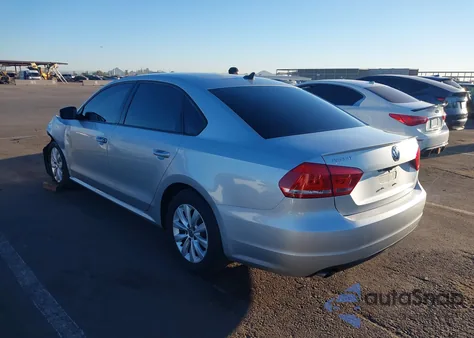 2014 Volkswagen Passat 1.8T Wolfsburg Edition from USA, damaged, VIN 1VWAS7A36EC068323